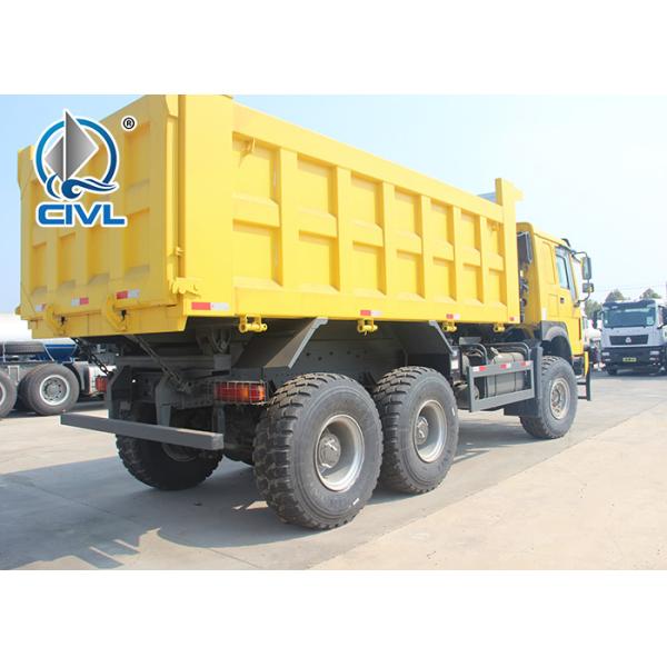 SINOTRUK Heavy Duty Dump Truck 371HP 6x4 Drive Wheel , Loading 35-40t