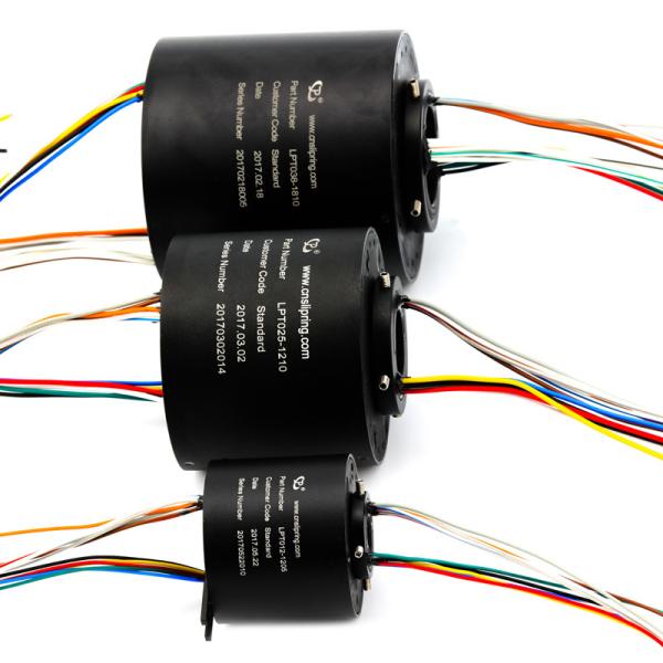 12 fios IP65 através do anel de deslizamento de furo com 50mm Hole Dia