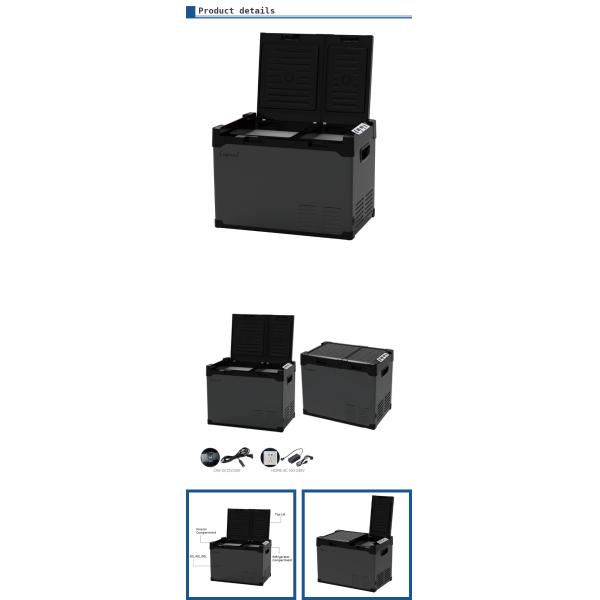 Mode de refroidissement congélateur LEAPCOOL Mini congélateur électrique portable pour l'extérieur au Zimbabwe