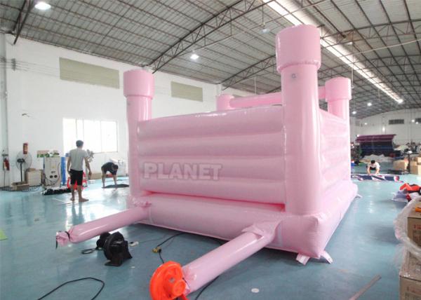 Casa comercial de salto inflável do salto do castelo do rosa/castelo Bouncy para crianças