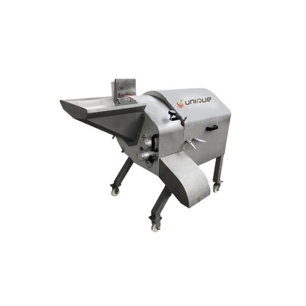 Industrial Cube Cutting Machine for Vegetable Processing Units Stainless Steel 304