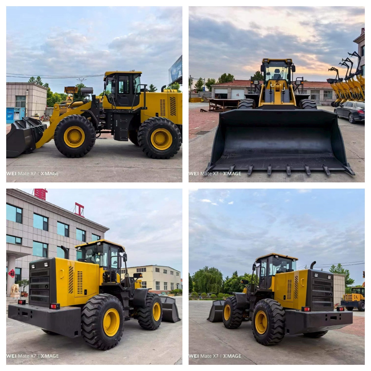 Brand New SYMG 50 Wheel Loader 5 Ton Rated Load Capacity Articulated Frame Diesel Engine Construction Equipment