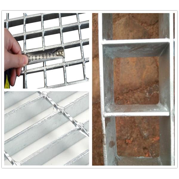 Rust-Proof Galvanized Steel Grating Platform Serrated Steel Grating