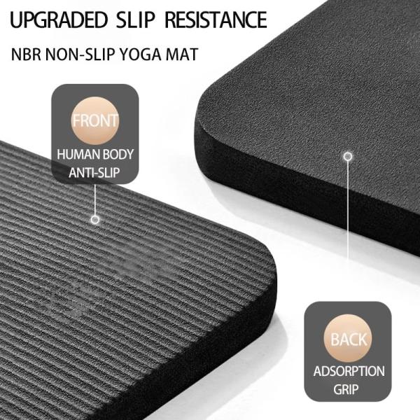 20MM Thick Home Fitness Exercise NBR  Non Slip Yoga Mat For Pilates Gymnastics