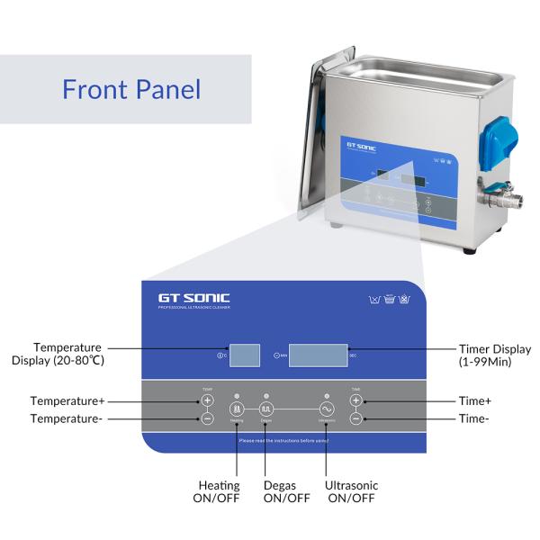 ультразвуковой уборщик нержавеющей стали 150В 40кХз для ювелирных изделий виниловой пластинки