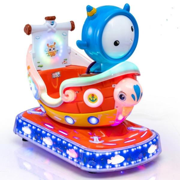 Éraflure de haute fidélité de musique de tours de Kiddie de cru de centre