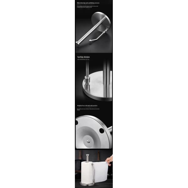Wedding Occasion Normal Size Stainless Steel Kitchen Paper Roll Holder for Paper Towel Rack