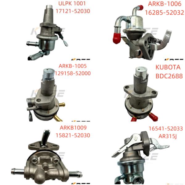 KUBOTA V2203 16604-52030 ARKB 1005 1660452030 KBZE Высококачественный топливный насос
