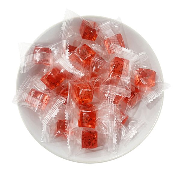 Strawberry Chia Seed OEM Gummies Manufacturer Vitamin Healthy Orange Gummies Low Sugar Content Designed for Retail Distribution and Consumer Satisfaction