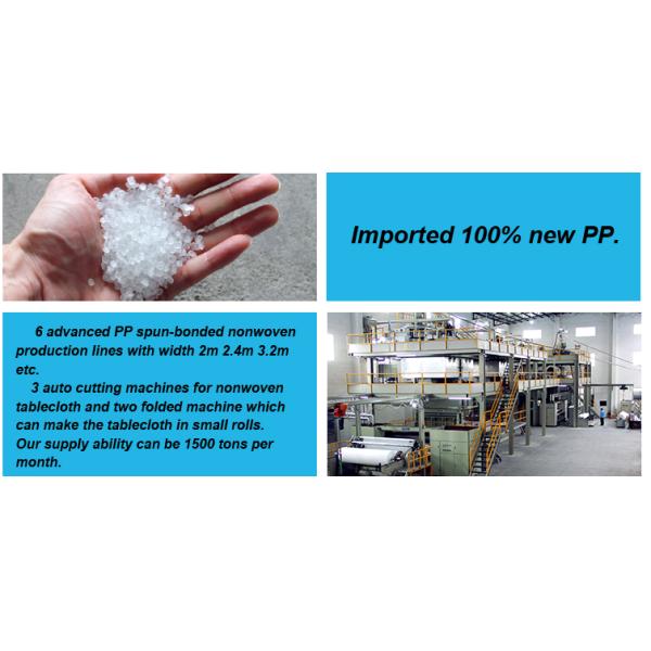 25gsm Anti UV PP Nonwoven Spunbond Fabric Breathable For Inside Bags