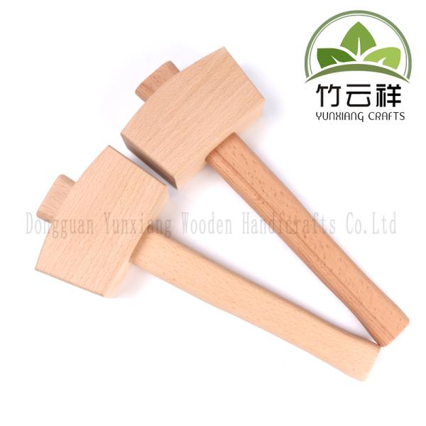 Customized Solid Hardwood Hammer Ice Hammer Mallet Woodworking Hand Tool