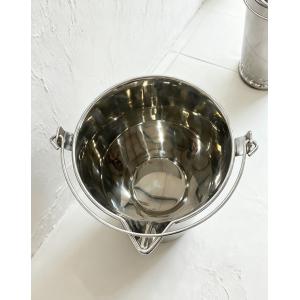 Type de poignée Seau d' alimentation en acier inoxydable, Laveuse en acier inoxydable 20L