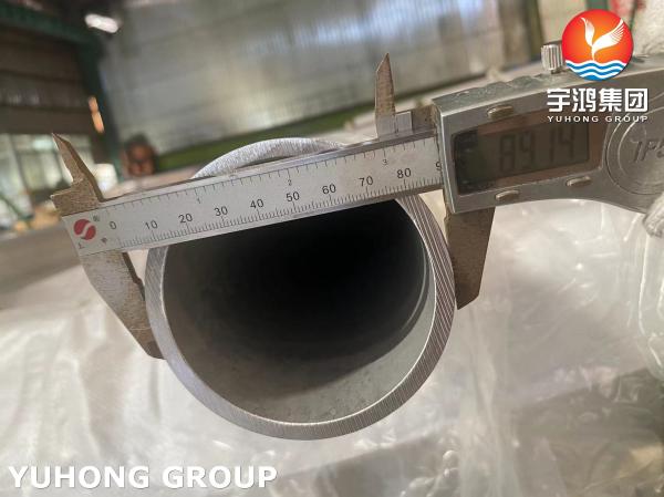 253MA Stainless Steel Pipe ASTM A312 UNS S30815 / EN 1.4835 Seamless Pipe