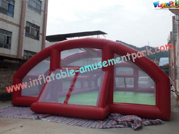 OEM or ODM Inflatable Sports Games Commercial grade 0.55mm PVC tarpaulin