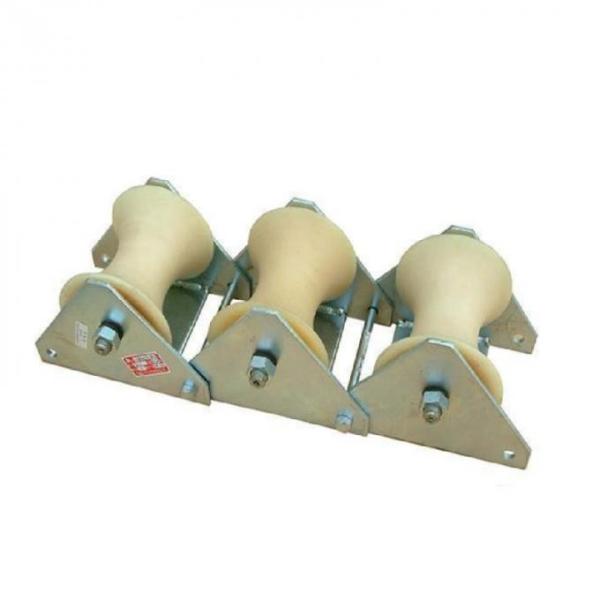 160x165mm Galvanzied Aluminum Heavy Duty Cable Rollers