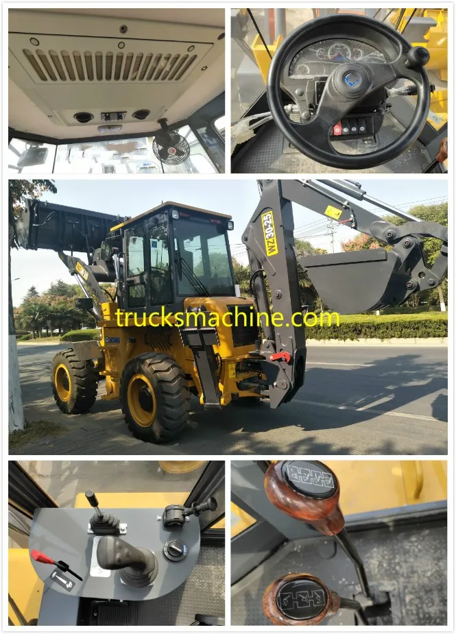 WZ30-25 Backhoe Loader Machine For Construction And Earthmoving Projects