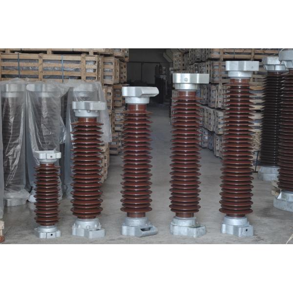 High Voltage Post Ceramic Electrical Porcelain Power Line Insulators 132kv