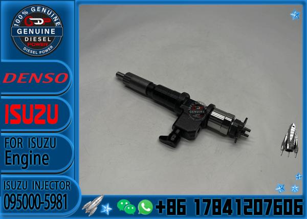 Inyector nuevo y original 095000-5982 095000-5981 095000-5980 para ISUZU 4HK1 6HK1