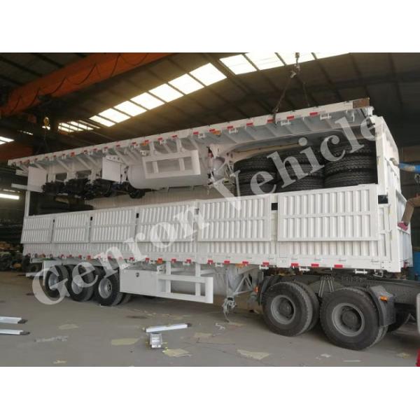 40ft контейнеров 80T падения стороны трейлер Semi с замками извива