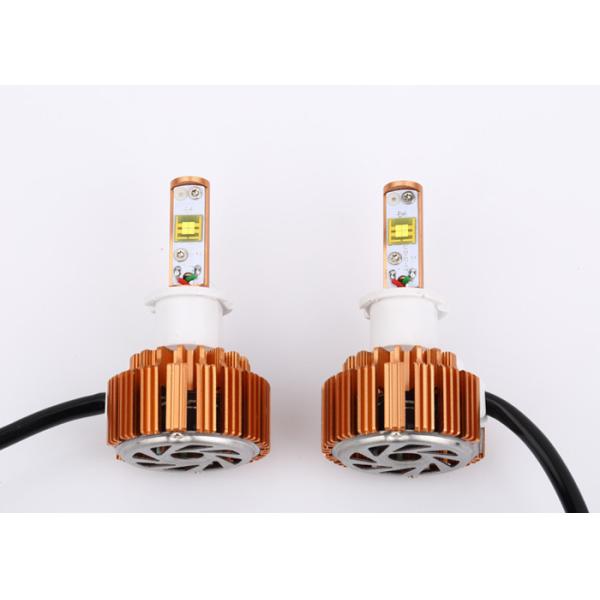 V16 Turbo Golden G3 Cree LED Headlight Bulbs H3 , 30W LED Headlight Conversion Kit