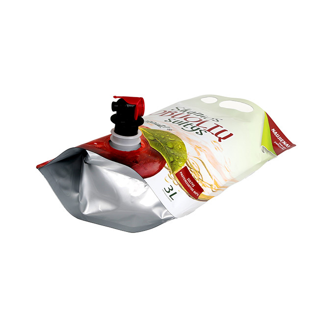 Стойте вверх мешок с мешком Spout Spout Pouch/PET/AL/NY/PE /Liquid Spout пластиковым для вина/сока
