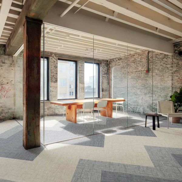 DC Series Loop Pile Easy-Clean Office Carpet Tiles