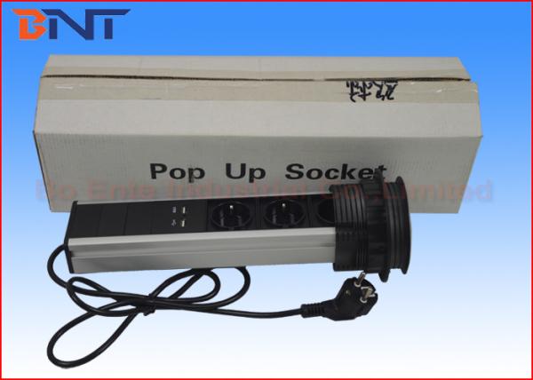 Kitchen Worktop Pop Up Counter Outlet , Exquisite Pop Up Worktop Socket