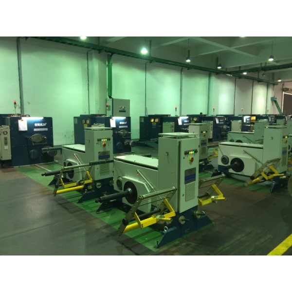 ISO Double Twist Wire Bunching Machine 0.52mm Copper Wire Stranding Equipment