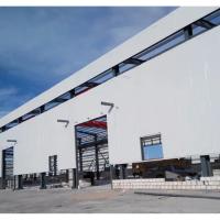 Construcción prefabricada de acero con sección H soldada Edificios de almacén de metal personalizados