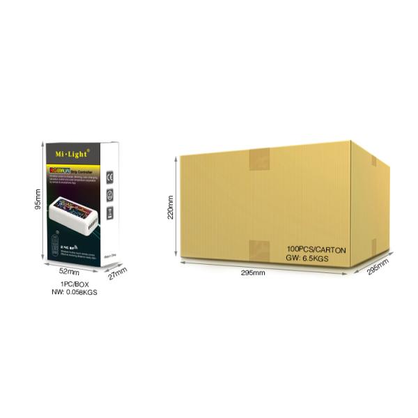 RGB and CCT Adjustable five in one LED 5 in 1 all color with dual white DC12V DC24V RGBCCT LED Strip Light