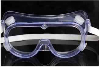 White Black Medical Safety Goggles With CE Certification Dust Prevention
