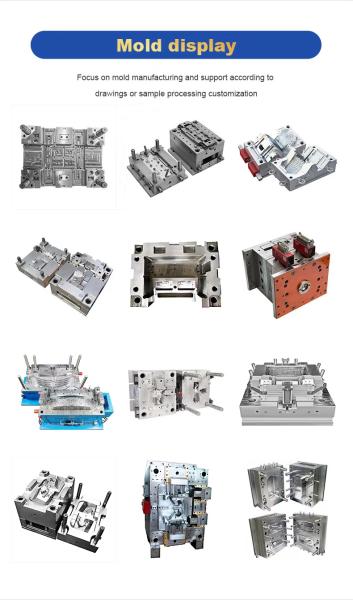 ECSON Customized Precision Injection Mold Popular Commercial Steel Iron Plastic Mobile Phone Case Mold for Injection mou