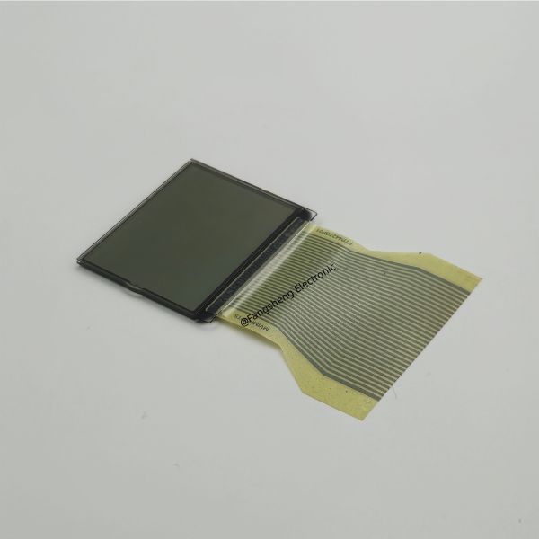 Custom LCD Display for Speedometer OEM ODM Segment LCD Display for Motorcycles TN Monochrome LCD