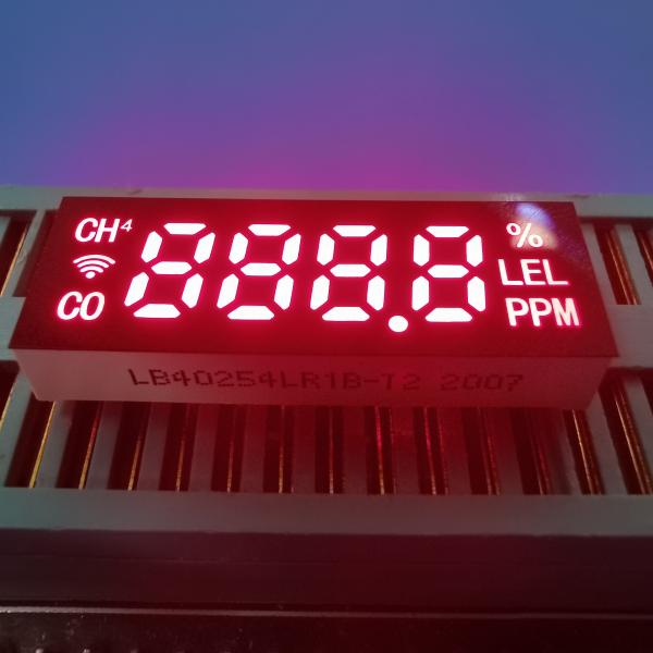 Общий анод 6.2mm 4 дисплей числа 7 приведенный этапом