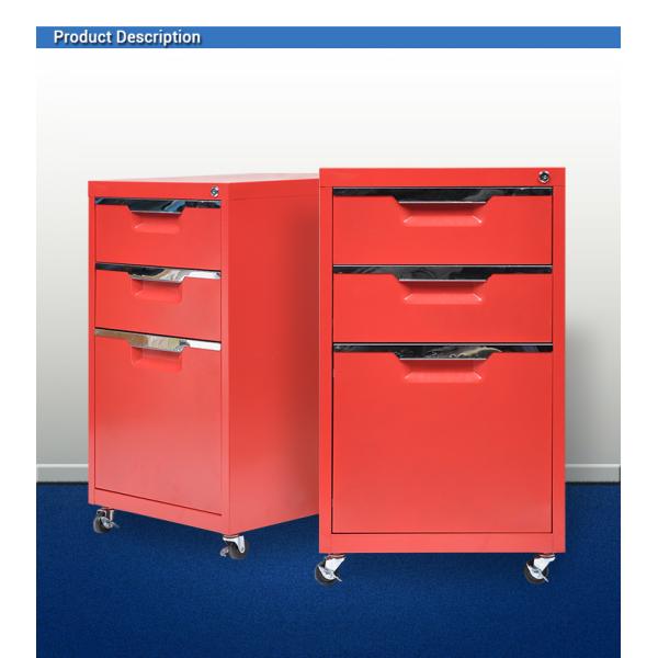 Keda 670mm Height Steel Mobile Pedestal