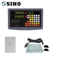 SINO escala linear de vidro de 2 jogos do sistema de instrumento SDS do teste do Readout de Digita da linha central 2MS DRO para o torno de trituração TTL