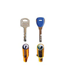 Rarlux High Quality  Nickel-plated Iron Anti-cut Padlock Vane Keys Rectangular Padlock