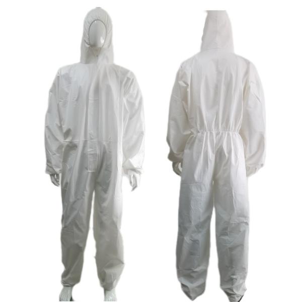 Anti Static Tyvek 400 Coveralls Type 5 6 Microporous Safety PPE Disposable Coverall