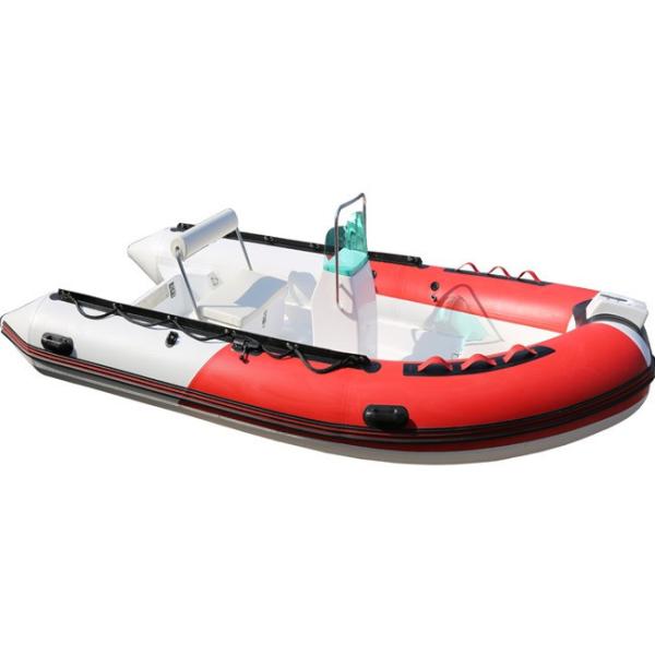 14.1ft Military Pvc Fiberglass Rigid Hulled Inflatable Boat 430cm Length