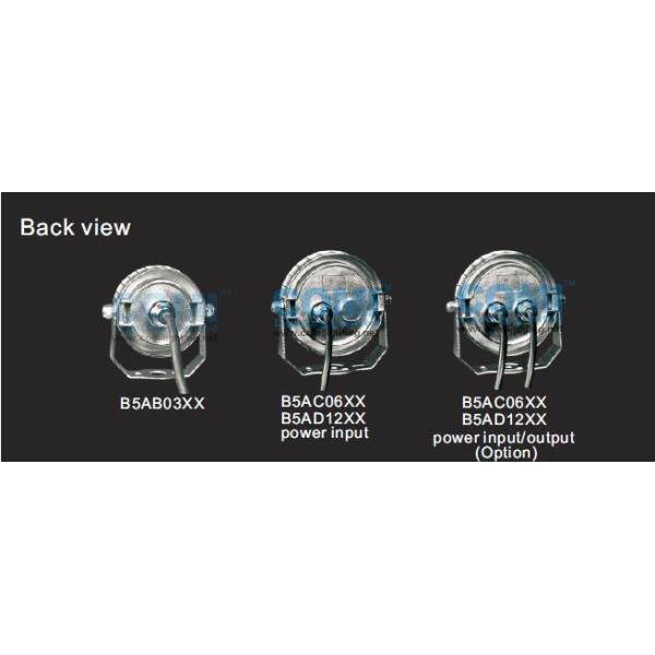 6 * подводное пятно СИД 2W освещает нержавеющую сталь