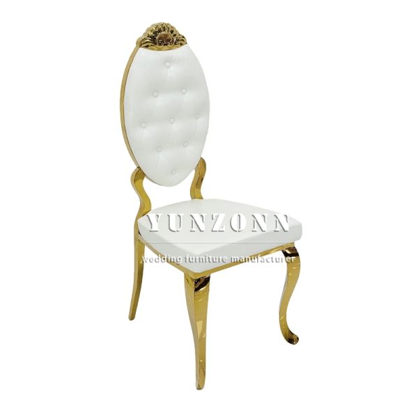 American Popular Wholesale Modern Metal Hotel Banquet Party Stainless Steel Chair for Wedding Event