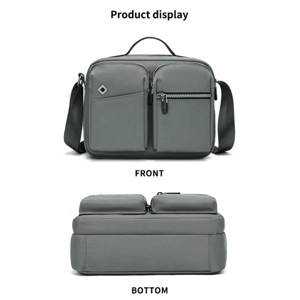 Безопасная мужская сумка для мужчин 20 см высота большой вместимость легко взять