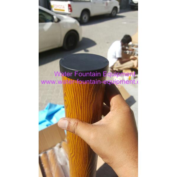 Portable Combined Resin Small Musical Fountain Basin With Blue Plastic Liner