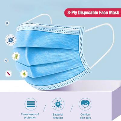 3 Ply Children'S Disposable Masks Non Woven Ethylene Oxide Sterilization