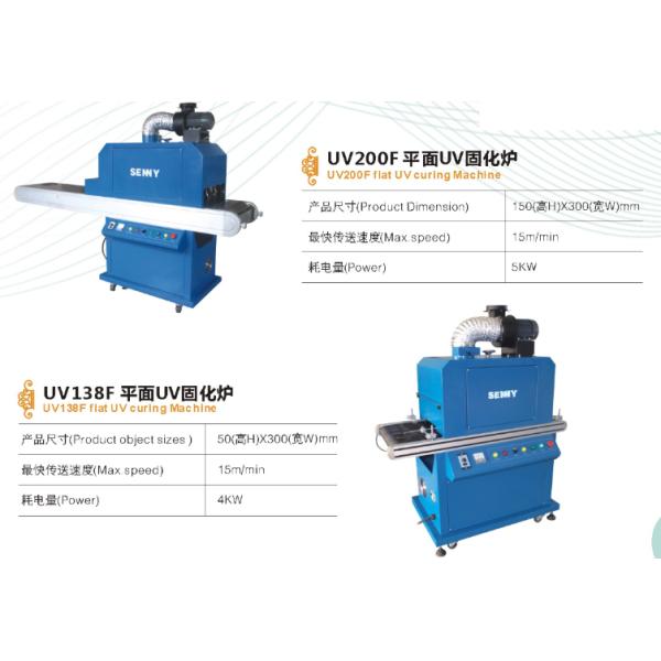 15pcs/Min 4KW Auxiliary Machinery UV Curing Machine For Flat Bottles with Servo-motor Control