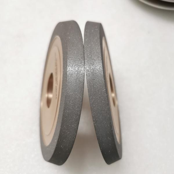 Resin And Metal Hybrid Bond Diamond Grinding Wheel 1V1/20° 125*10*31.75*10mm D91  Higher Efficiency, Longer Life And Shape Retention