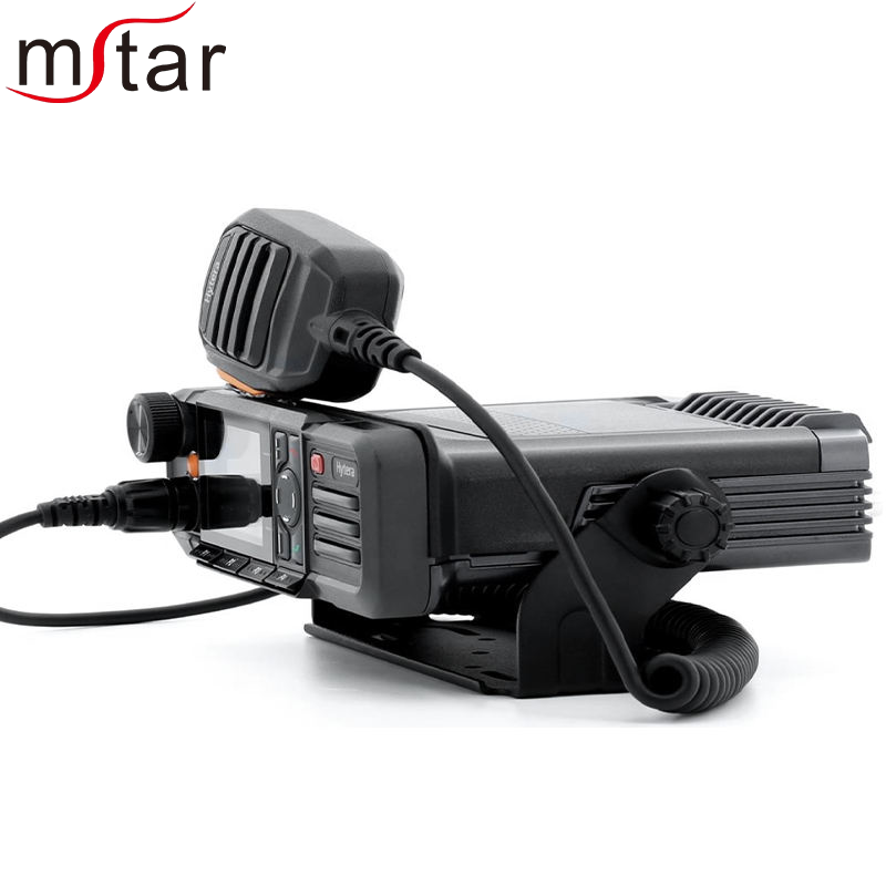 Hytera HM780UHF VHF Vehicle Walkie Talkie with Noise Cancellation 25/50W Output Power and IP54 Water Resistance DMR Car Base Radio Station