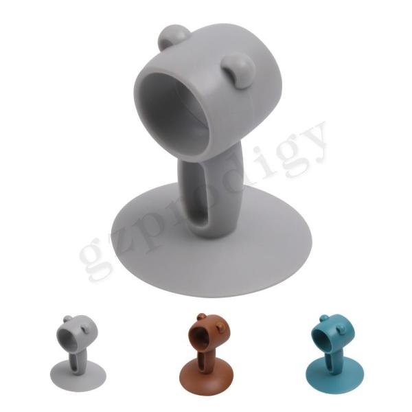 ProdigyTPE Bear Shape 40*55*20mm Multi-Functional Suction Door Stopper
