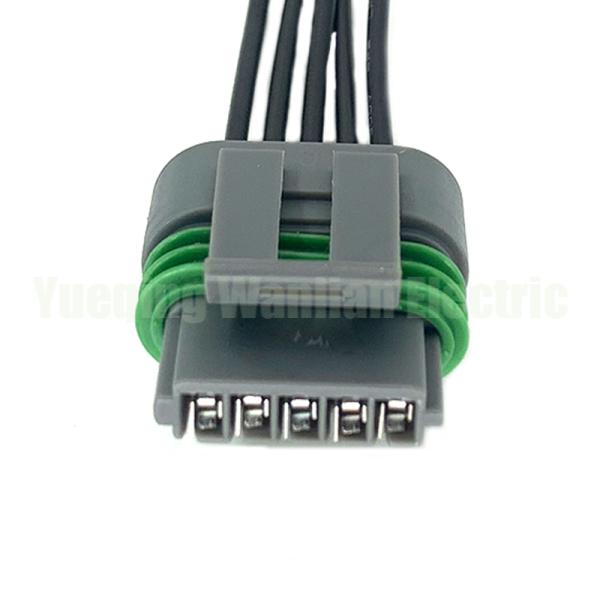 5 Pin 12162830 Female Auto waterproof connector High Energy Ignition Coil built-in Igniter Wire harness plug