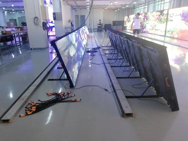 Hd video wall 960x960mm P10/P8/P5 SMD outdoor advertising full color die casting football stadium perimeter led screen